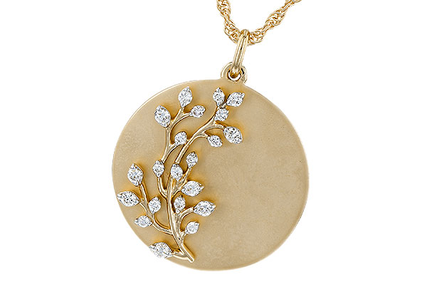 A302-45854: NECKLACE .24 TW