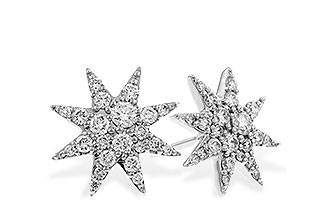 A302-52218: EARRINGS .50 TW