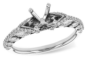 B302-46745: LDS SEMI DIA RG .19 TW