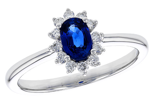 B302-53181: LDS RG .55 SAPPHIRE .71 TGW (6x4MM SAPP)