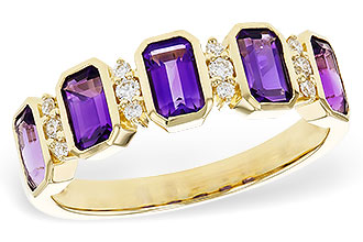 B302-54036: LDS RG 1.18 TW AMETHYST 1.30 TGW