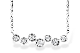 C217-97727: NECKLACE .13 TW