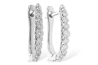 C301-57663: EARRINGS .25 TW