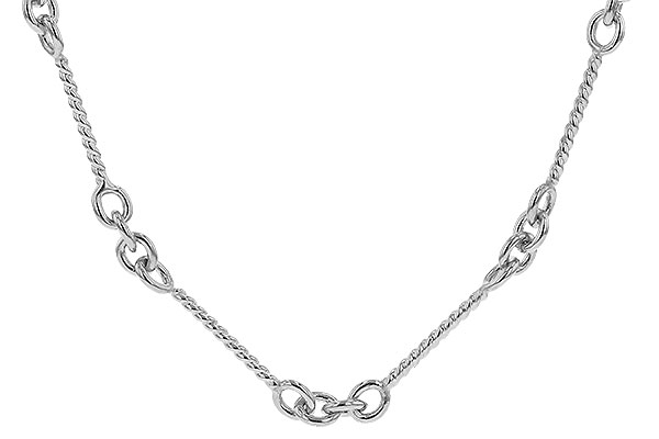 C302-45836: TWIST CHAIN (7IN, 0.8MM, 14KT, LOBSTER CLASP)