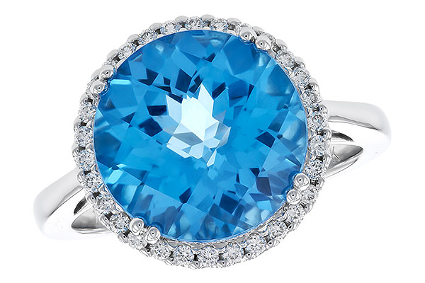 C302-48608: LDS RG 7.20 BLUE TOPAZ 7.42 TGW