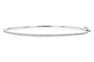 D217-99536: BANGLE BRACELET .50 TW