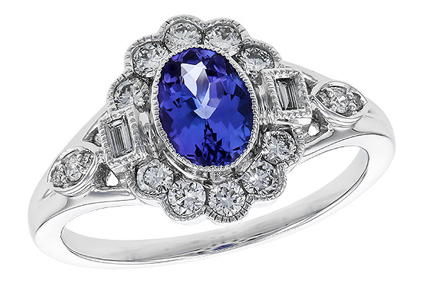 D302-46790: LDS RG .80 TANZANITE 1.20 TGW (7x5MM OV)