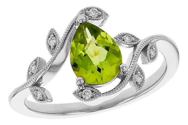 D302-47708: LDS RG 1.16 PERIDOT 1.22 TGW (8x6MM PER)