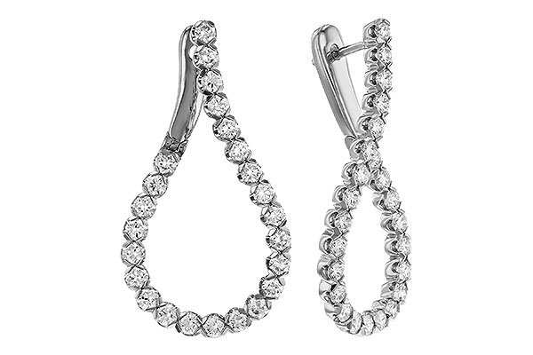 D302-52245: EARRINGS 2.00 TW