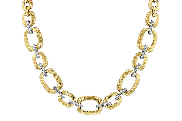 E034-27717: NECKLACE .48 TW (17 INCHES)