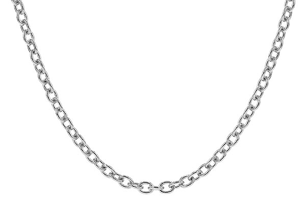 E301-61308: CABLE CHAIN (20IN, 1.3MM, 14KT, LOBSTER CLASP)