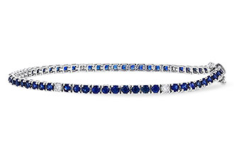 E302-46799: BRACELET 3.27 TW SAPP 3.52 TGW (7")