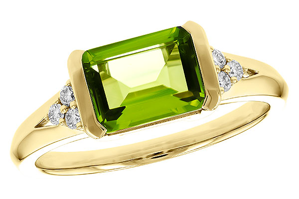 E302-52217: LDS RG 1.52 PERIDOT 1.61 TGW (8X6MM PER)