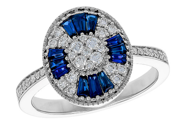 E302-52263: LDS RG .56 TW SAPPHIRE .86 TGW