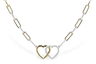 F301-58554: NECKLACE .52 TW