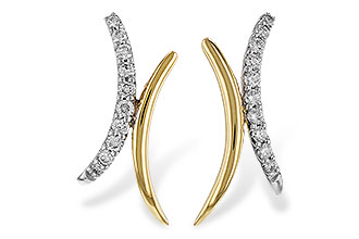 F302-50435: EARRINGS .15 TW