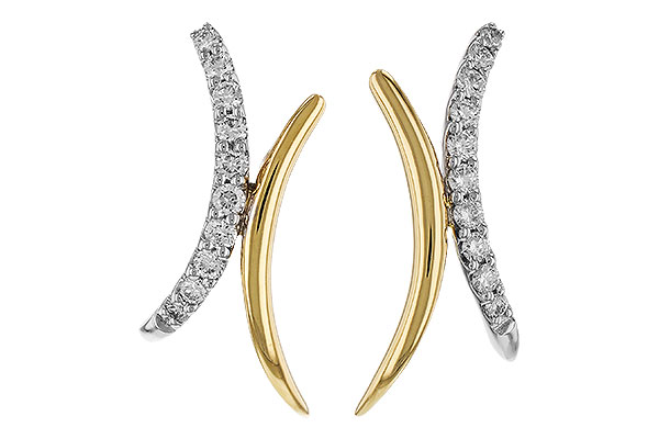 F302-50435: EARRINGS .15 TW