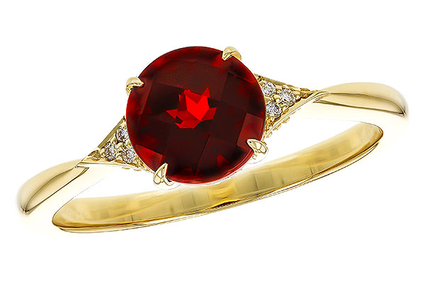 F302-52208: LDS RG 1.46 GARNET 1.48 TGW (7MM RD)