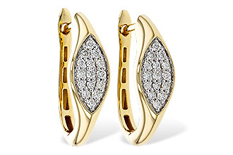 F302-53099: EARRINGS .25 TW