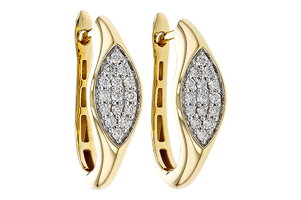 F302-53099: EARRINGS .25 TW