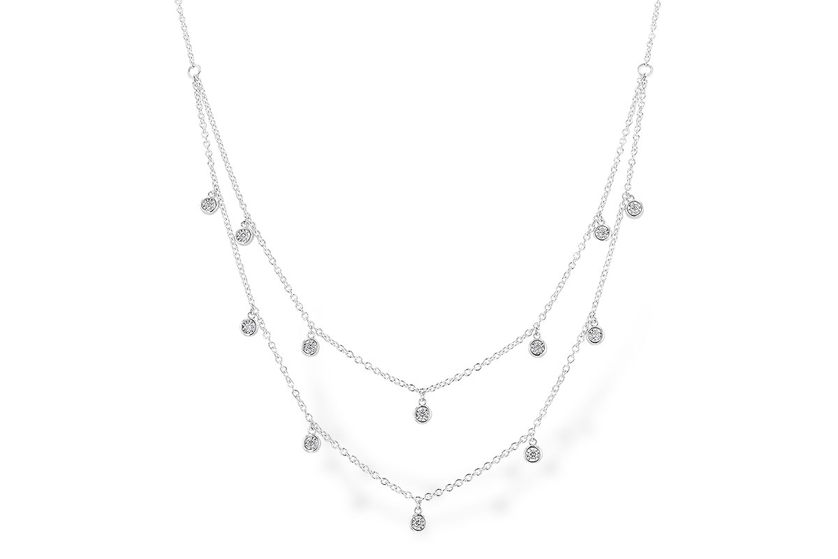 G301-55899: NECKLACE .22 TW (18 INCHES)