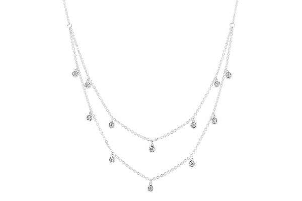 G301-55899: NECKLACE .22 TW (18 INCHES)