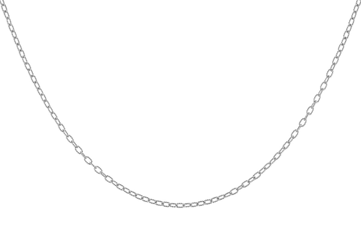 G301-60435: ROLO LG (18IN, 2.3MM, 14KT, LOBSTER CLASP)