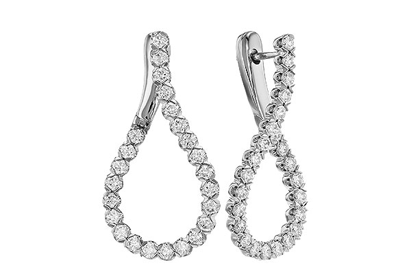 G303-36781: EARRINGS 1.50 TW