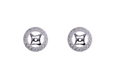 H211-60390: EARRING JACKET .32 TW (FOR 1.50-2.00 CT TW STUDS)