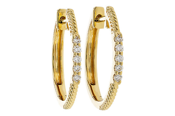 H302-50435: EARRINGS .11 TW