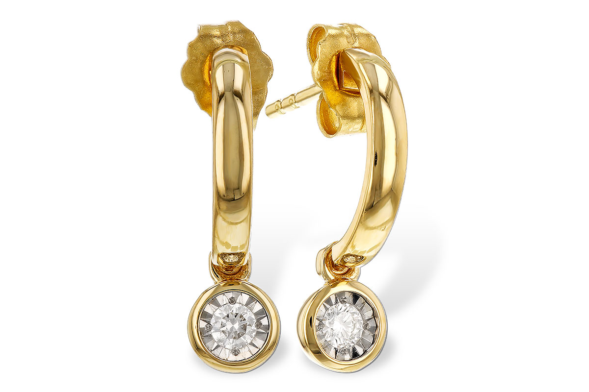 H302-52235: EARRINGS .10 TW