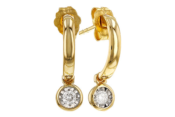 H302-52235: EARRINGS .10 TW