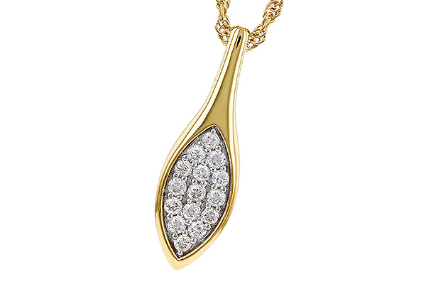H302-52272: NECKLACE .20 TW
