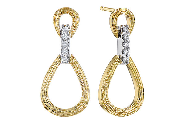 K302-46762: EARRINGS .07 TW