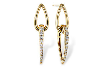 K302-46790: EARRINGS .75 TW