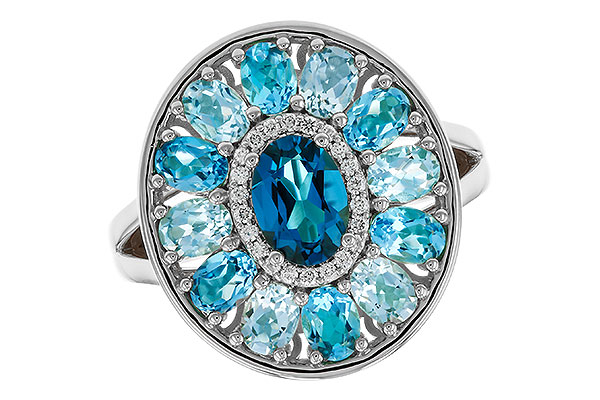 K302-52253: LDS RG 3.02 TW BLUE TOPAZ 3.10 TGW (7x5MM LBT CTR)