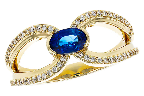 K303-36799: LDS RG .56 SAPPHIRE .75 TGW (6x4MM SA)