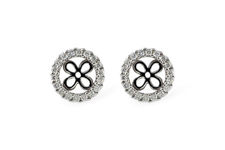 L215-22208: EARRING JACKETS .30 TW (FOR 1.50-2.00 CT TW STUDS)