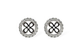 L215-22208: EARRING JACKETS .30 TW (FOR 1.50-2.00 CT TW STUDS)
