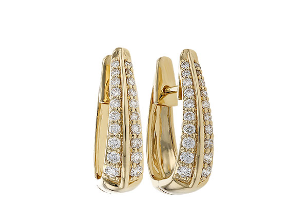 L302-48590: EARRINGS .50 TW
