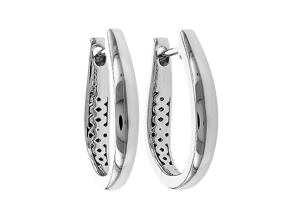 L302-51353: GOLD EARRINGS (17MM)