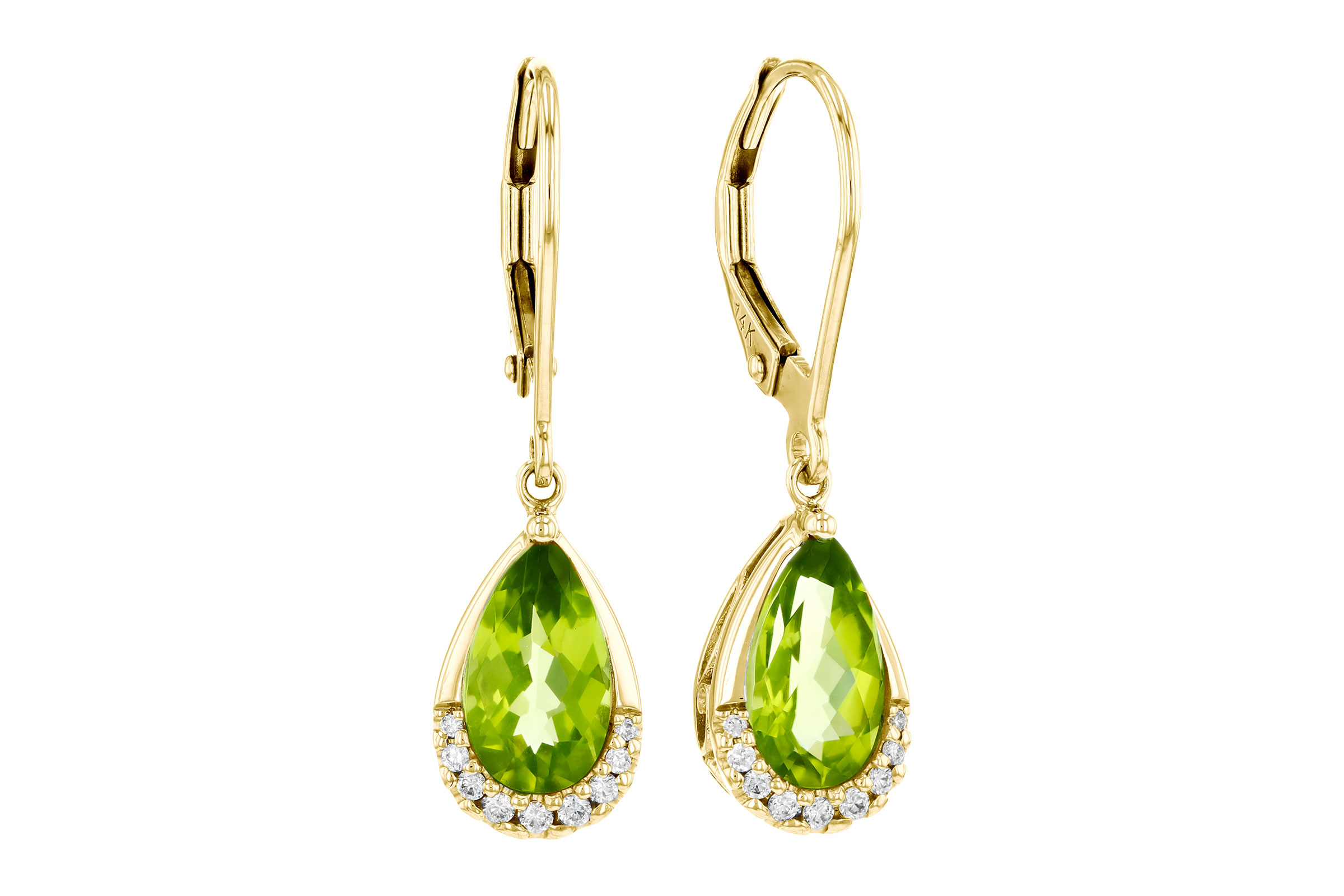 L303-38562: EARR 1.85 PERIDOT 1.94 TGW (9x5MM PS)