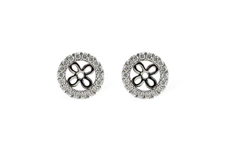 M215-22199: EARRING JACKETS .24 TW (FOR 0.75-1.00 CT TW STUDS)