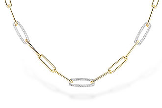 M301-54999: NECKLACE .75 TW (17 INCHES)