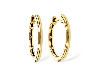 M302-53108: GOLD EARRINGS (16MM)