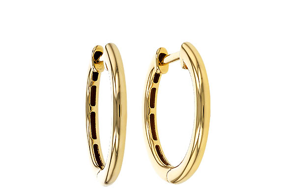 M302-53108: GOLD EARRINGS (16MM)
