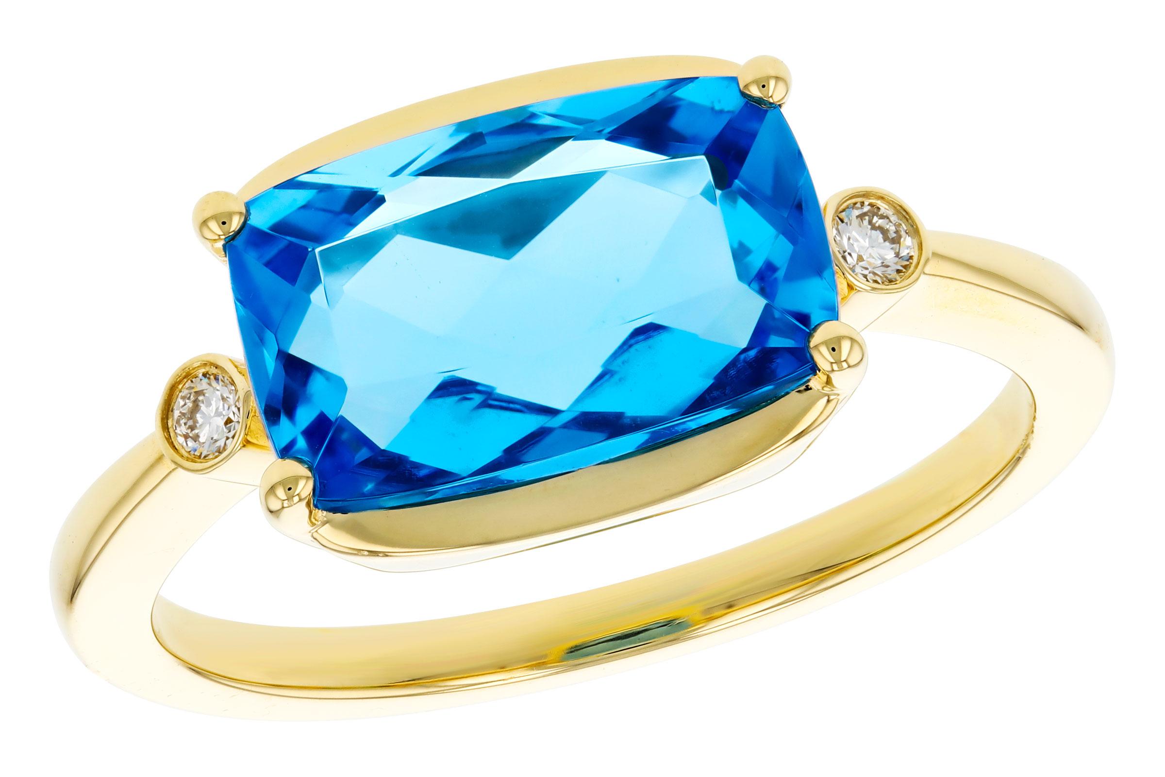 M303-38562: LDS RG 2.88 BLUE TOPAZ 2.92 TGW (11x7MM BT)
